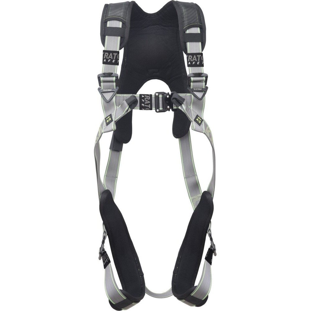 Kratos Safety Harness FLY'IN 1 - 1 dorsal D-Ring and 2 chest attachment textile loops for fall arrest